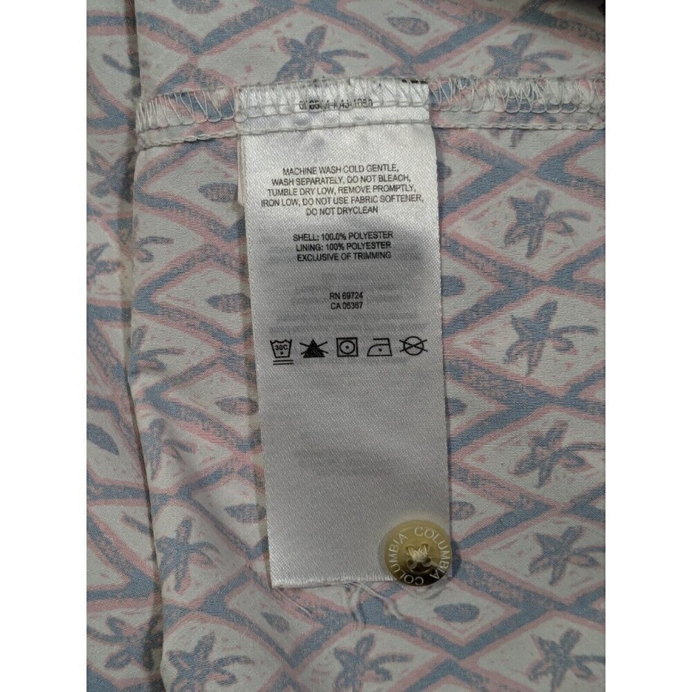 Columbia PFG Shirt XXL Super Slack Tide Vented Fishing Pattern Multicolor Red - Picture 4 of 14